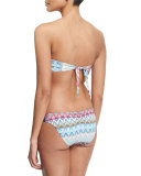 Belize Printed Bandeau Swim Top