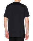 Logo-Graphic Short-Sleeve Crewneck Tee, Black