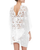 Kara Netted/Lace Caftan Coverup