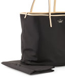 classic nylon harmony baby bag, black