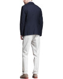 Deconstructed Travel Jacket, Navy