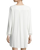Luxe Jersey Sleep Shirt, Champagne