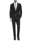 Huge Genius Slim-Fit Basic Suit, Black