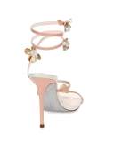 Floral Snake 105mm Sandal