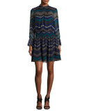 Kelley Encore Printed Blouson Dress