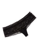 Lace Boy-Leg Thong
