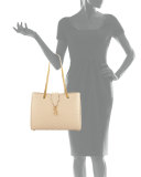 Monogram Matelasse Large Shopper Bag, Beige
