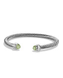 Cable Classics Bracelet with Prasiolite and Diamonds