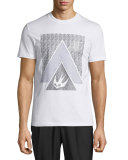 Triangle Logo Graphic Short-Sleeve T-Shirt