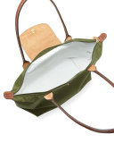Le Pliage Medium Shoulder Tote Bag, Khaki