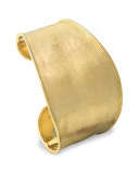 Lunaria Cuff Bracelet in 18K Yellow Gold 