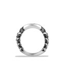 Armory Men's Black Diamond Signet Ring
