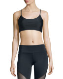 Track Colorblock Leggings W/Mesh Inset
