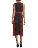 Ivonne Floral Lace Sheath Dress