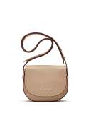 Zoe Mini Leather Saddle Bag