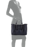 Longchamp 3D Medium Tote with Removable Strap, Midnight Blue