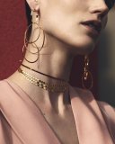 Bond Thin 14K Gloss Choker Necklace