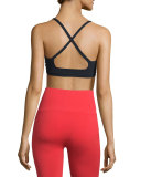 Core Performance Cross-Back Sports Bra, Black