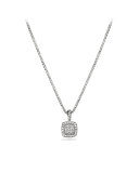 Petite Albion Pendant with Diamonds on Chain