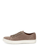 Austin Leather Low-Top Sneaker, Granite 