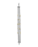 Caviar Icon 5-Row Ball-Chain Bracelet