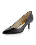  Flex Patent Kitten-Heel Pump