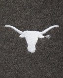 Gameday Texas Longhorns 1/4-Zip Fleece Pullover, Charcoal