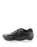 America's Cup Sneaker, Nero/Bianco