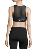 Believer Versatility Sports Bra, Blur/Black