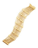 Siviglia 18k Gold 20-Strand Small-Bead Bracelet