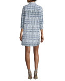 Rylie Diamond Dots Shirtdress