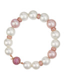 Kasumiga Pearl & Pink Sapphire Bracelet