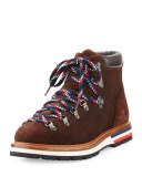 Men's Fashion Leather Mountain Boot, Brown
