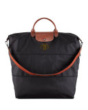 Le Pliage Expandable Monogram Travel Bag, Black