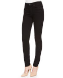 High-Waist Skinny Jeans, Slim Illusion Luxe Black