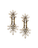 Devon Crystal Chain Drop Earrings