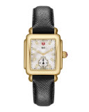 16mm Deco Diamond Dial Watch Head, Gold
