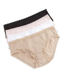 Bliss Cotton Girl Briefs, White