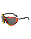 Acetate Mask Sunglasses