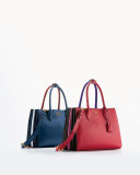 Bibliothèque Medium Colorblock Tote Bag