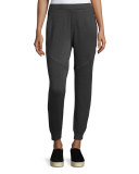 Marissa Melange Jogger Pants, Gray
