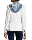 Zip-Front Hoodie Dickey, Arctic Camo