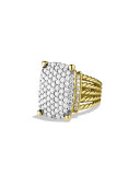 Wheaton Ring with Diamonds in Gold