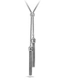 Renaissance Pavé Diamond Tassel Necklace