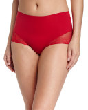 Undie-Tectable® High-Waist Lace Boyshorts, Rouge Red