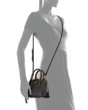 Saffiano Mini Promenade Bag, Black (Nero)