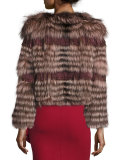 Toscana Fur Coat w/Suede Fringe