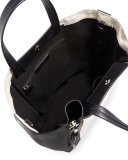 Cosmo Medium Canvas Tote Bag, Salt/Pepper
