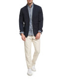 Chino Sport Coat, Navy
