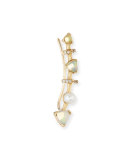 Marta Opal Single Climber Earring (Left)